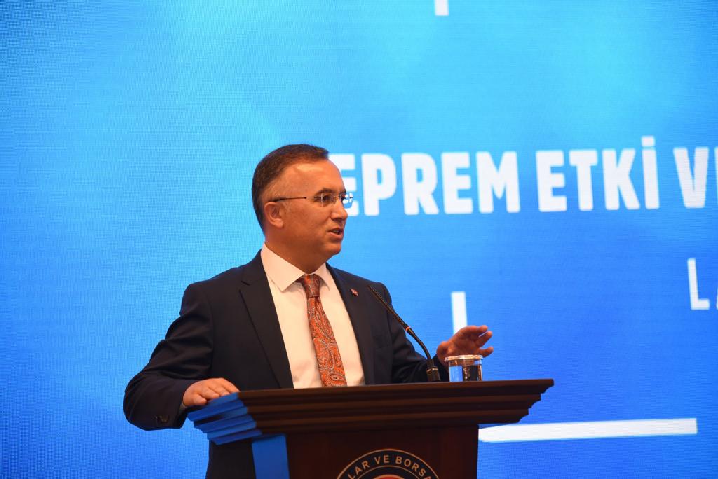 Vali Çeber, Deprem Bölgesi’nde Üretim Sektörü’nün  Etki ve Sürdürülebilirlik Analizi Çalışması Lansman Toplantısı’nda konuştu
