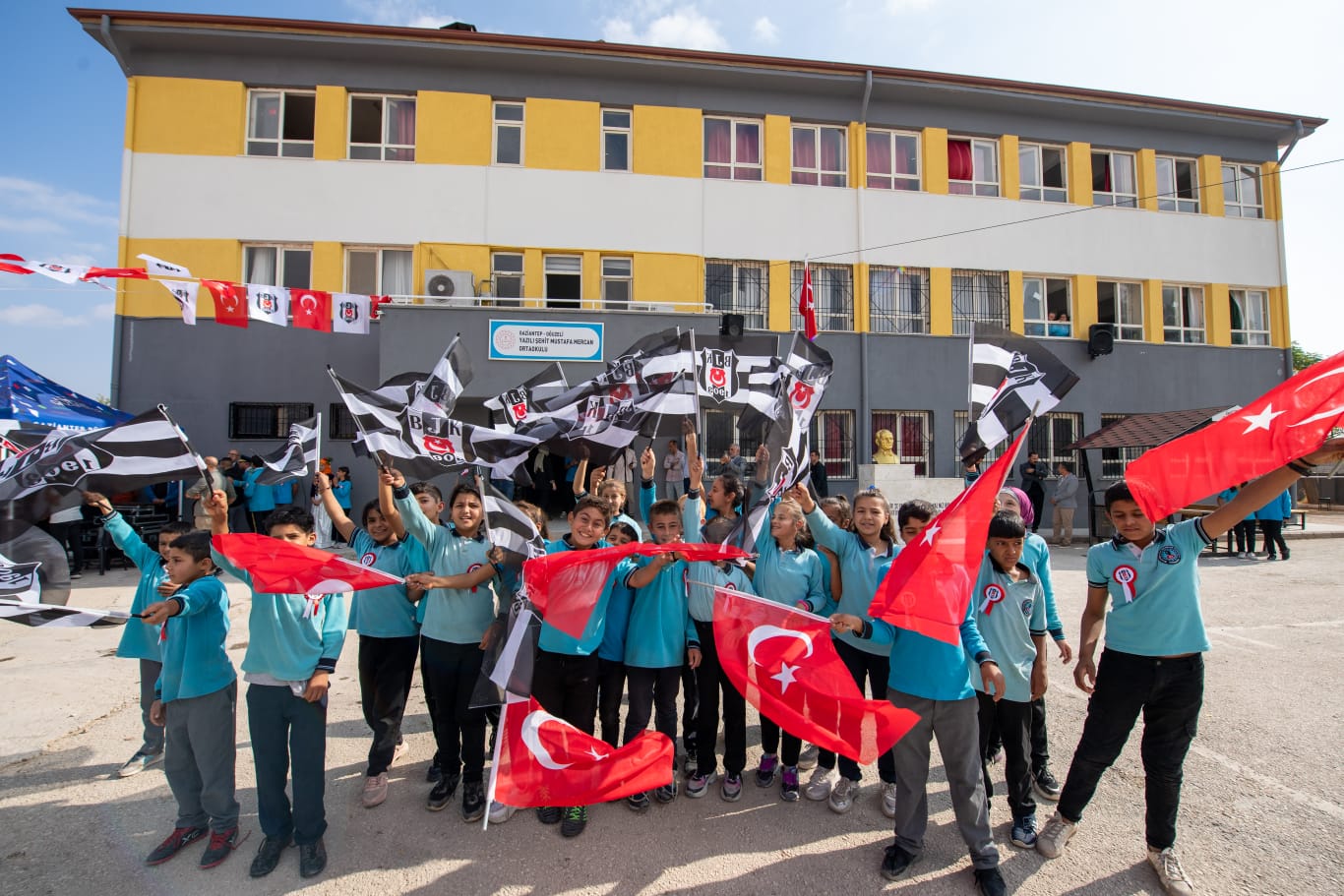 Gaziantep Oğuzeli Beşiktaş İlkokulu Açılış Töreni 